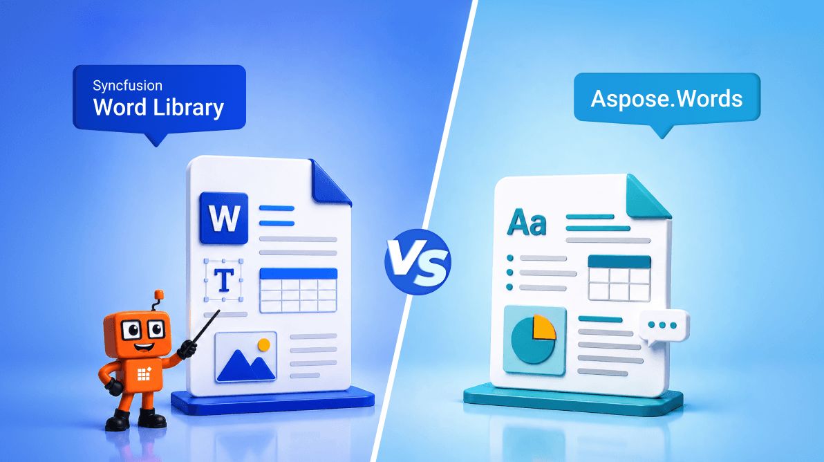 Syncfusion Word Library vs. Aspose.Words: Which .NET Word Library Is Better for Your Application?